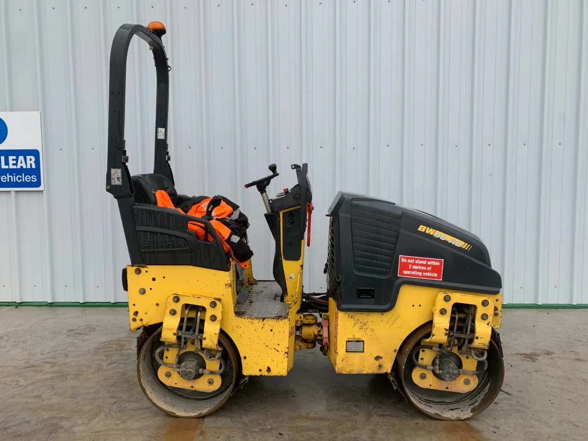 2017 BOMAG BW90AD-5 ROLLER FOR AUCTION - NAAS - Image 3