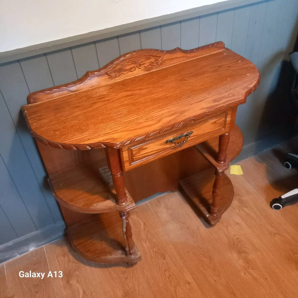 Retro Makeup Desk / Hallway Console Table - Image 1