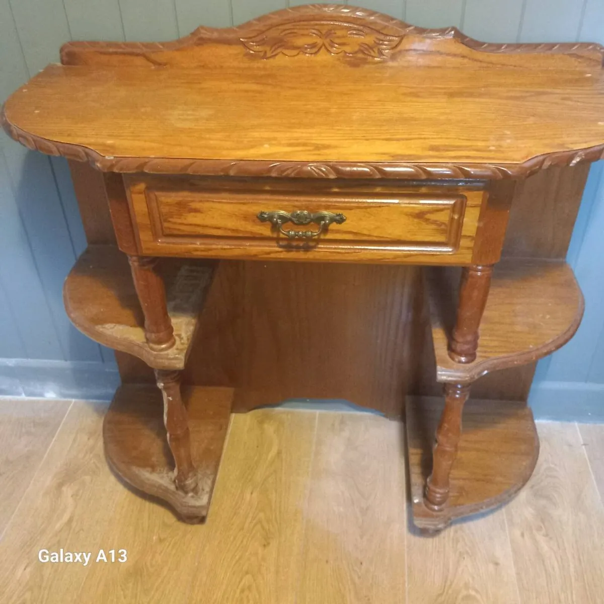 Retro Makeup Desk / Hallway Console Table - Image 3
