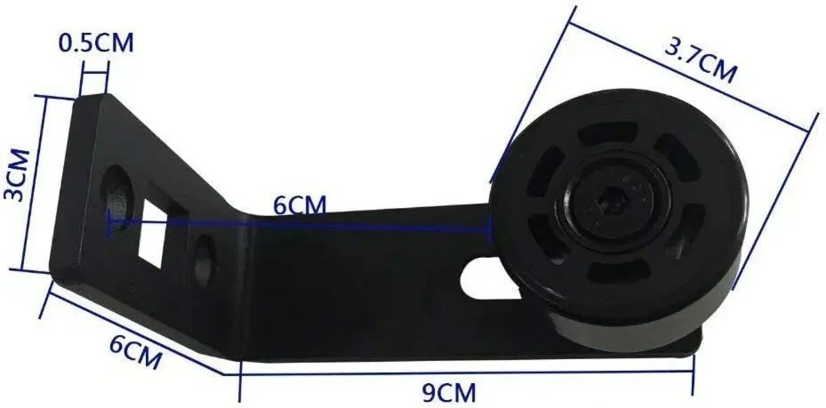 Adjustable Heavy-Duty Sliding Door Hardware - Image 4