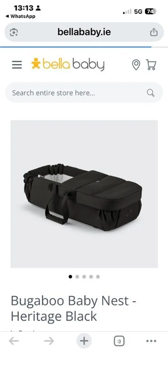 bugaboo baby nest - Image 2
