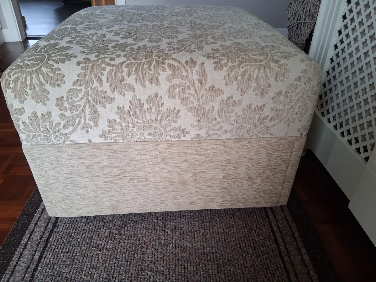 Fabric Pouf - Image 2