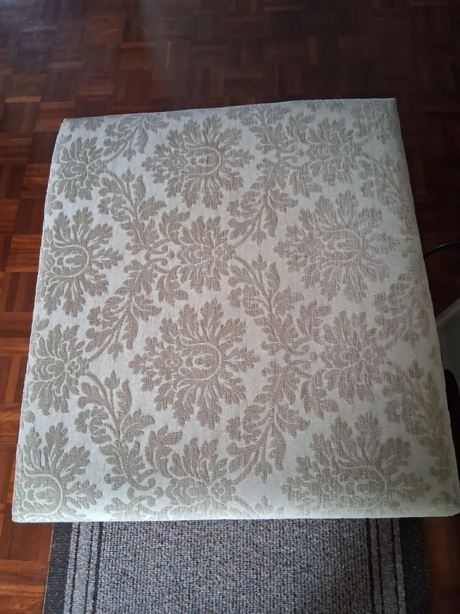 Fabric Pouf - Image 3