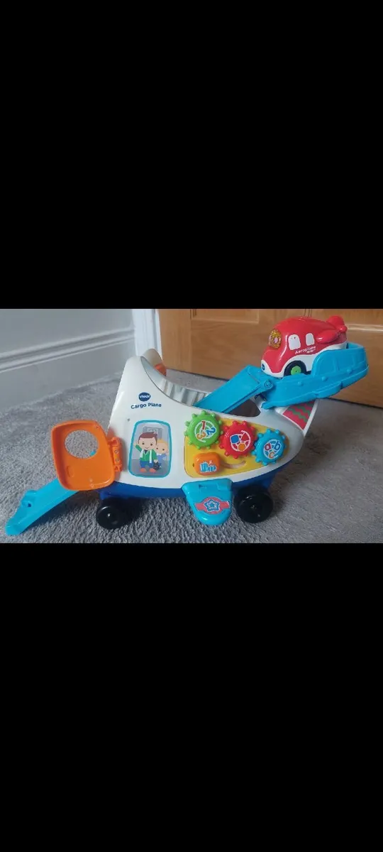 Vtech Go Go Smart Wheel Racing Runway Airplane - Image 1