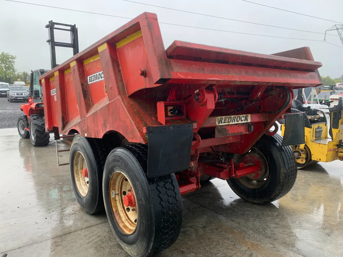 UNRESERVED 2009 REDROCK 10T DUMP TRAILER FOR AUCT - Image 3