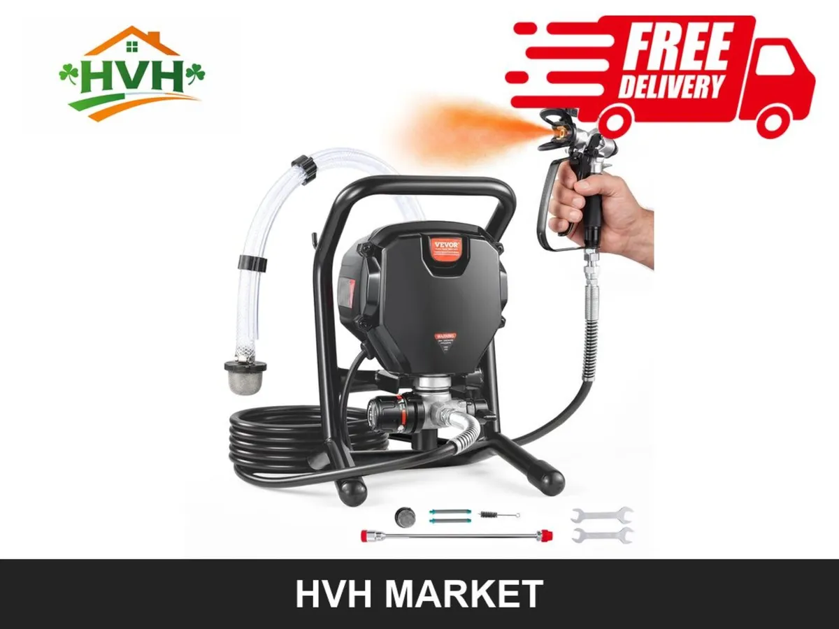 750W Airless Paint Sprayer 3000 PSI - Image 1