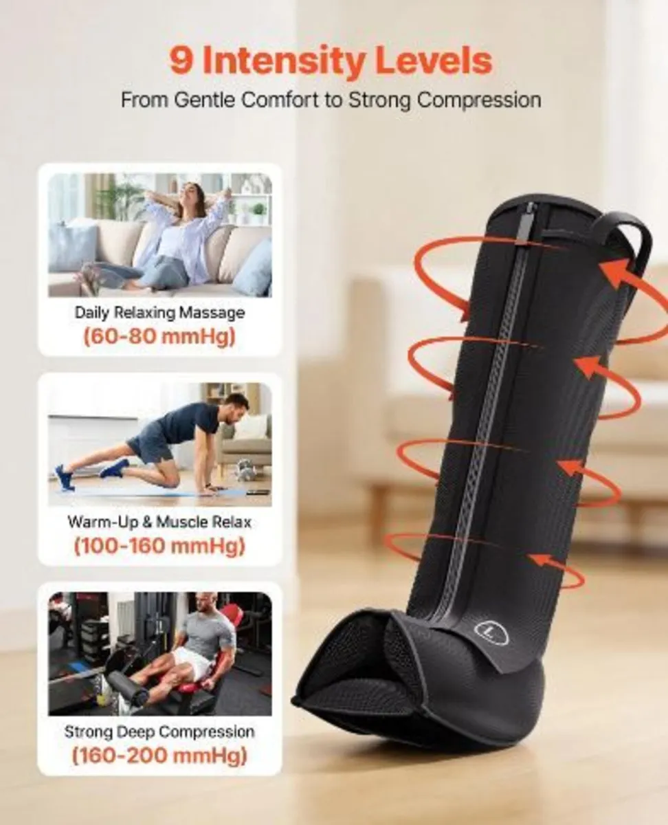 Leg Compression Massager 6 Modes Air - Image 4