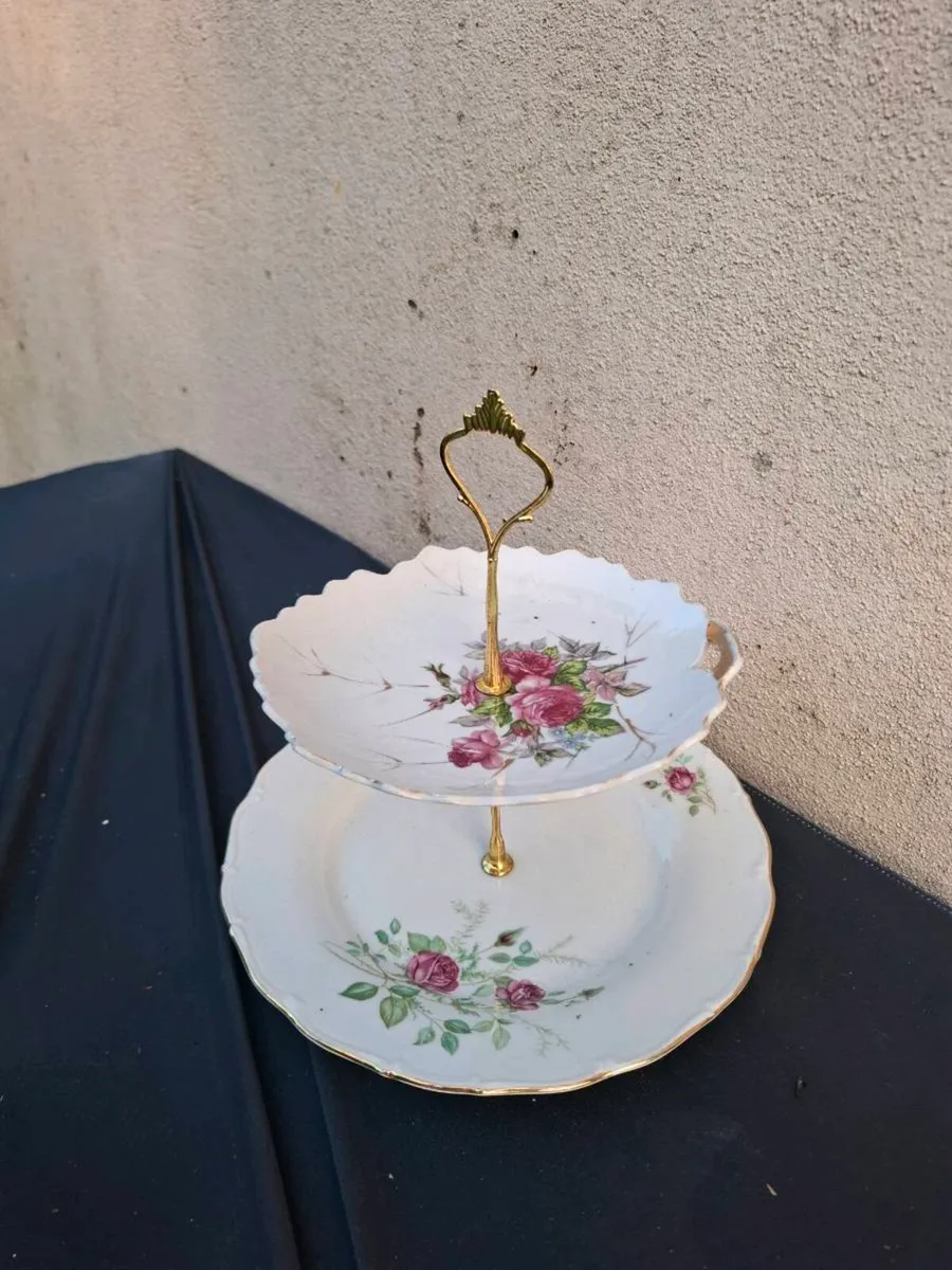 Rose hand drill cake stand - Image 2