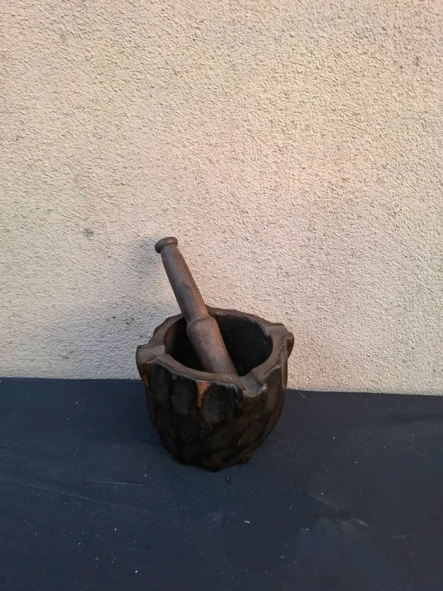 Wood mortar