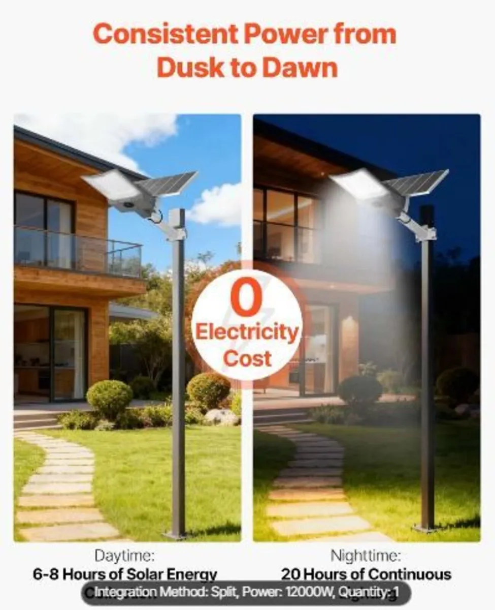 12000W Solar Street Light Outdoor - Image 2