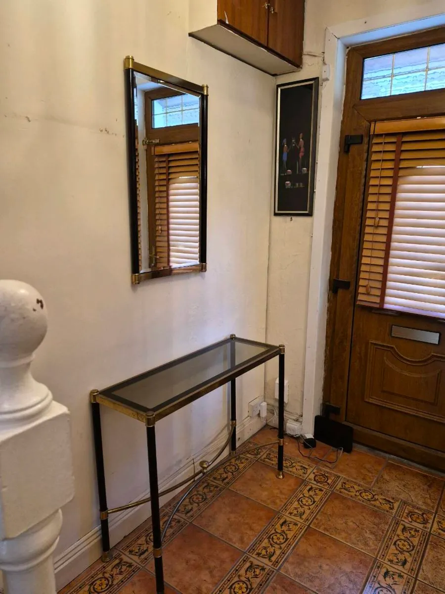 Console Table and Mirror - Image 4