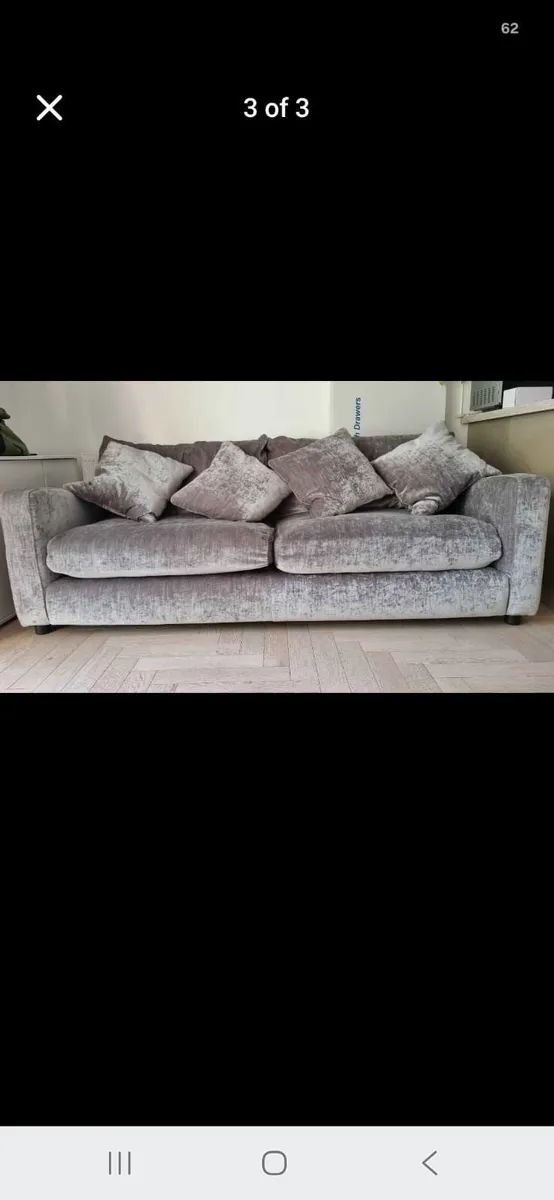 3 seater sofa - Image 1