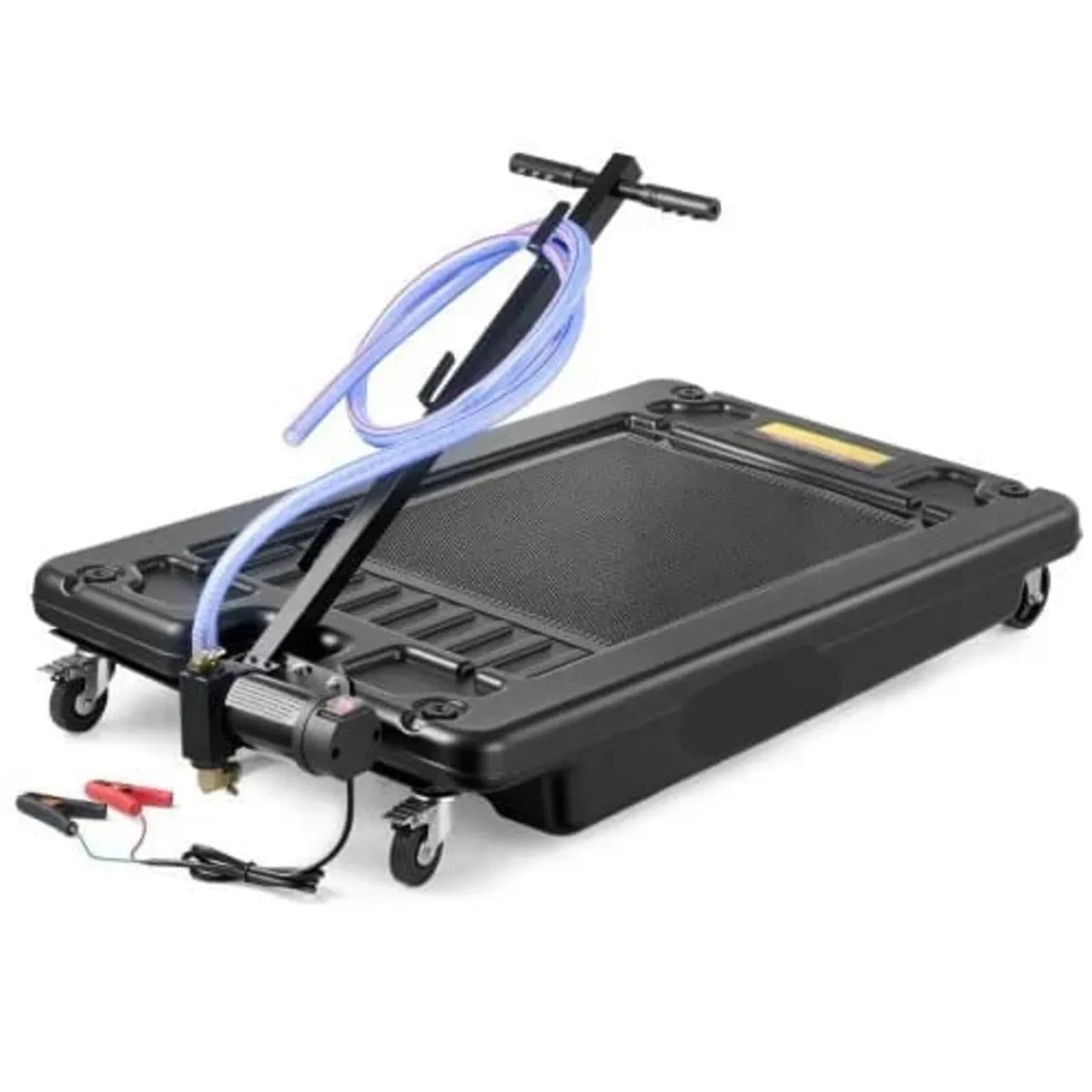 Low Profile Oil Drain Pan, 64 L Capacity, Rolling - Image 1