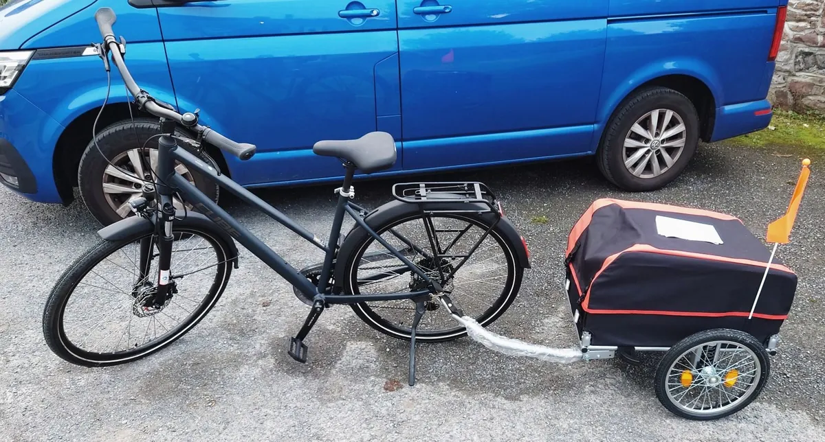 bicycle+trailer brand new - Image 1