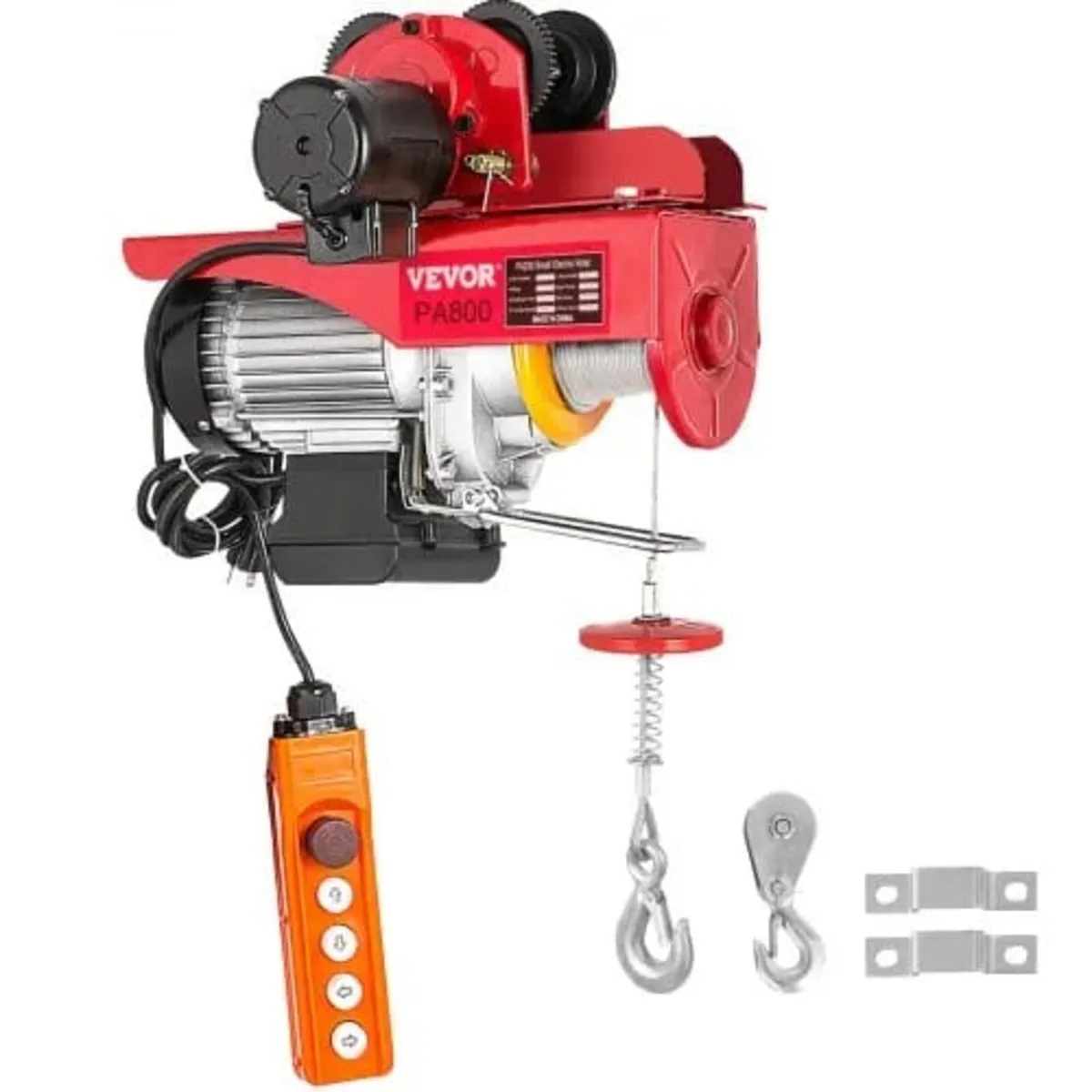 800Kg/1700Lbs Electric Trolley Hoist 1300W Electri - Image 1
