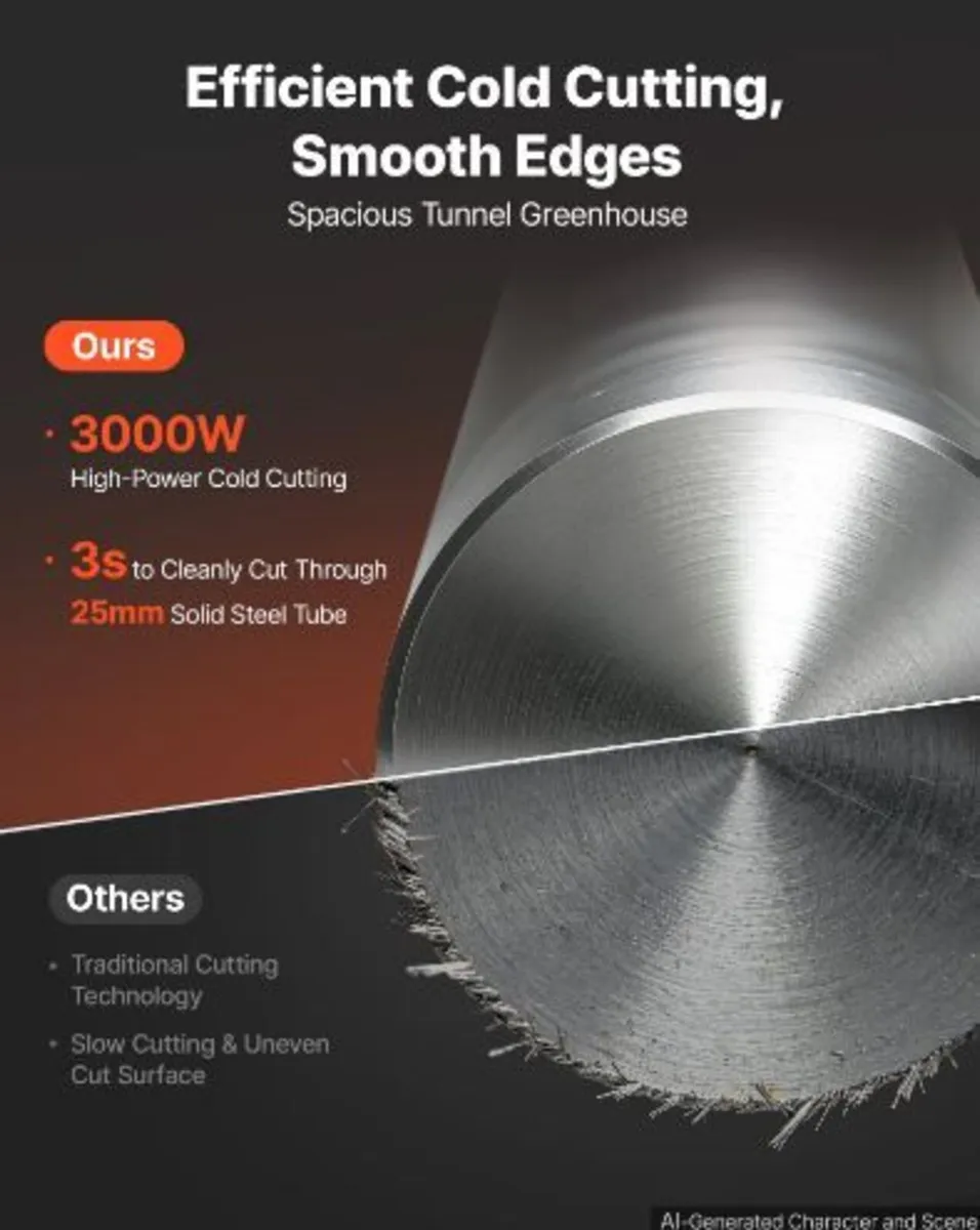 Chop Saw 406.4mm Cold Cut Blade 3000 W - Image 2