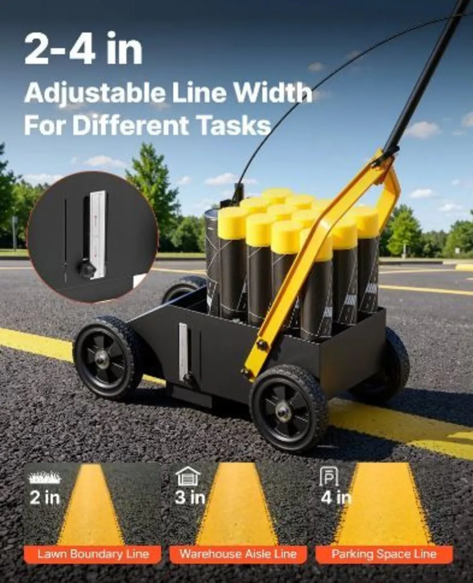 Striping Line Marking Machine 12-Can Capacity - Image 4