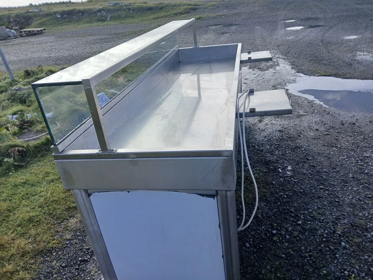 Stainless steel fish cabbinet ...x shor room deliv - Image 1