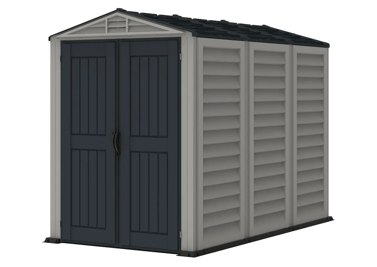 🏡 5x8 DURAMAX YARDMATE PLUS VINYL GARDEN SHED - Image 4