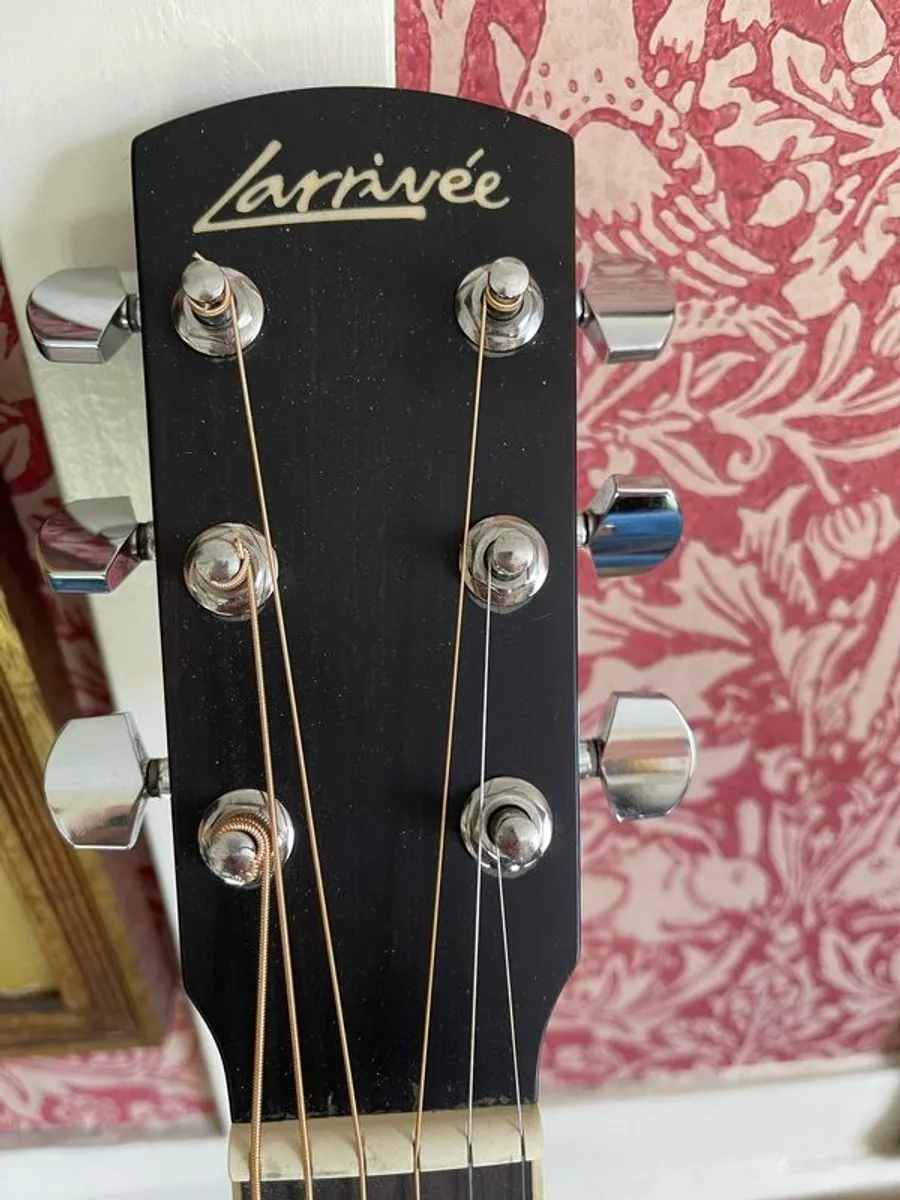 Larrivee OM-03 SP with passive  pick up and Larriveehard case. - Image 2