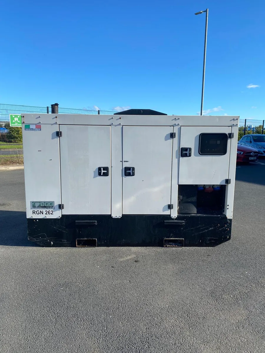 2017 BRUNO GX112FE3 100KVA 3PH SILENCED GENERATOR - Image 1