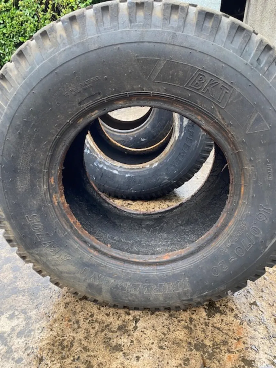 BKT Implement 405/70X20 Tyres - Image 2