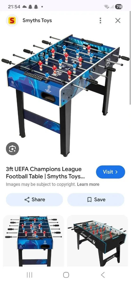 Kids football table