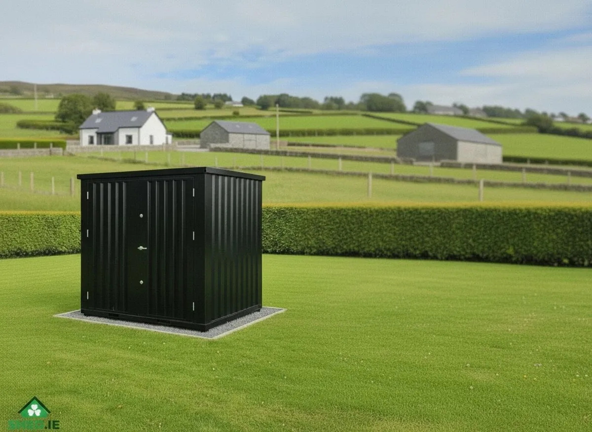 CUBE Heavy Duty Steel Shed 2m × 2m (6.6ft × 6.6ft) - Image 4