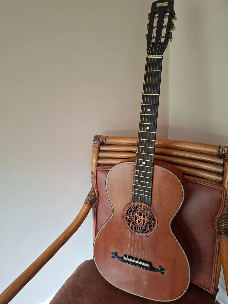Anyique Parlor Guitar - Image 4