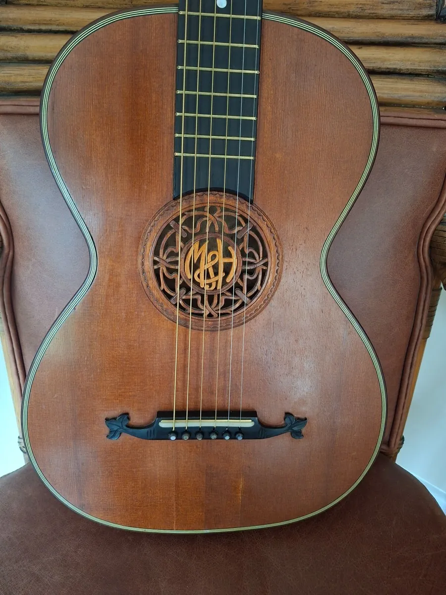 Anyique Parlor Guitar - Image 1