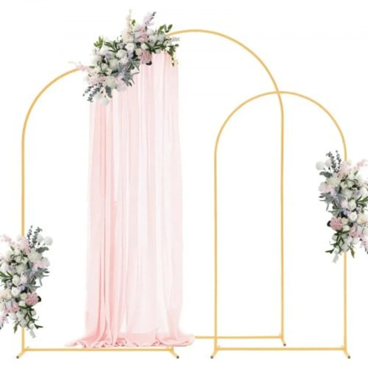 Arch Backdrop Stand, Set of 3, 2.4/2.2/2 m, Stable - Image 1