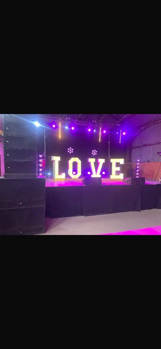 4ft Giant Love Letters - Image 3