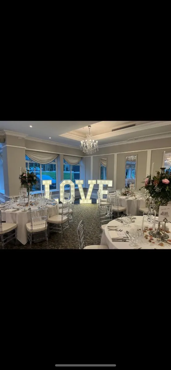 4ft Giant Love Letters - Image 4