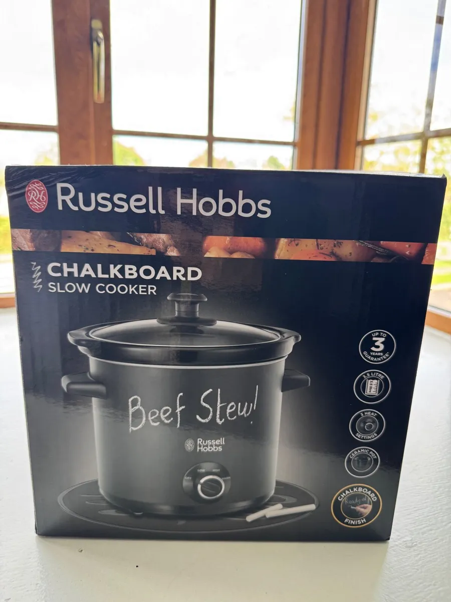 Russell Hobbs Chalkboard Slow Cooker - Image 2