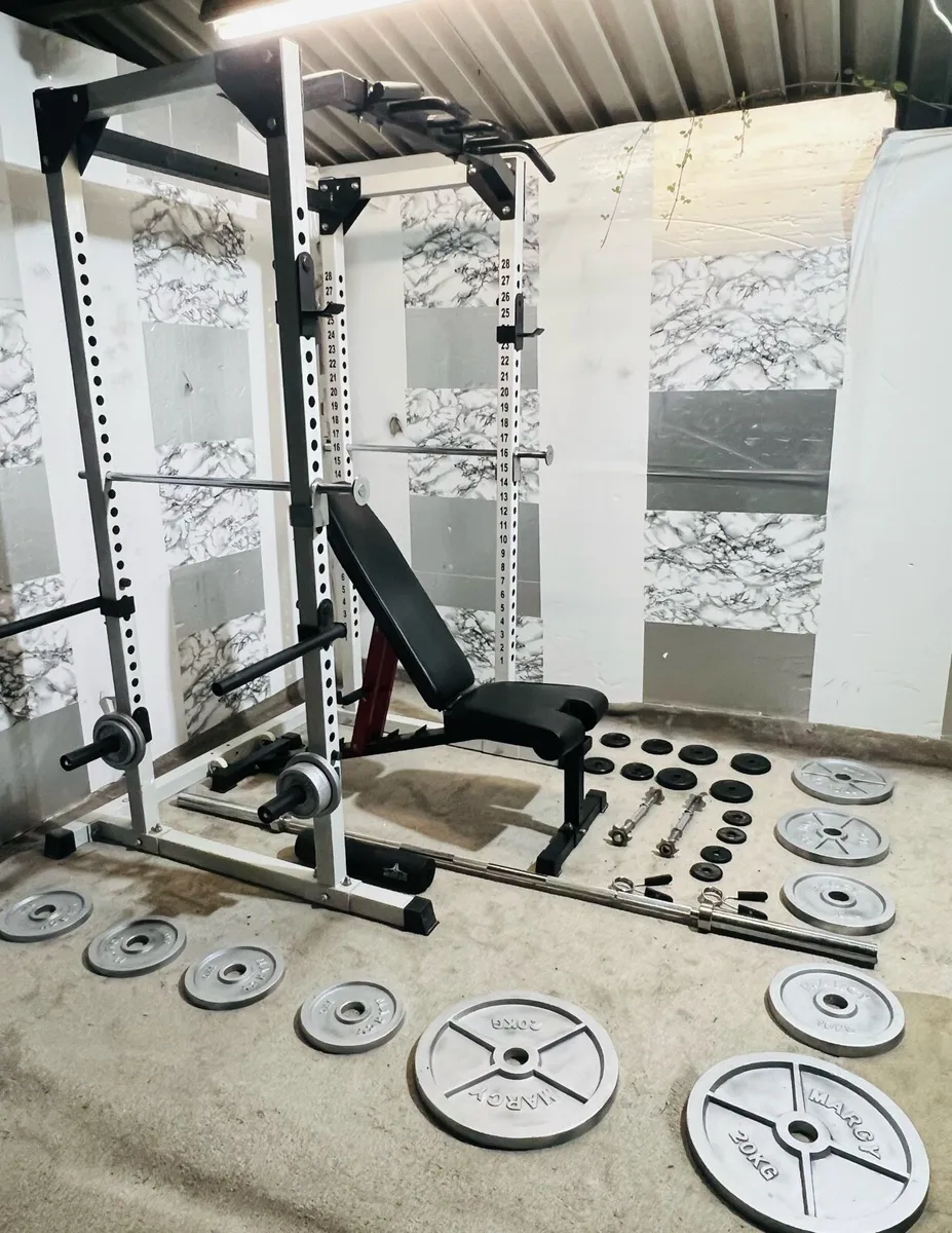 TOP OLYMPIC WEIGHTLIFTING SETUP 145KG BARBELL SET+ - Image 2