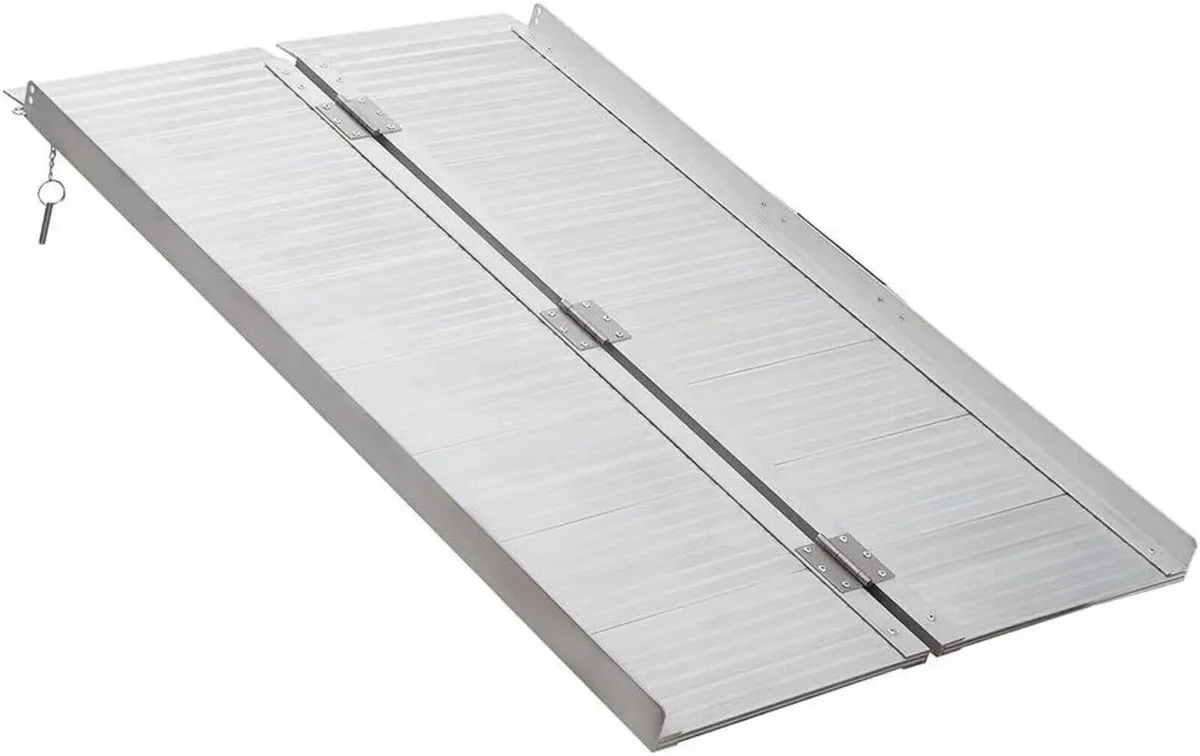 3ft Lightweight Folding Aluminium Mobility Ramp - Image 1
