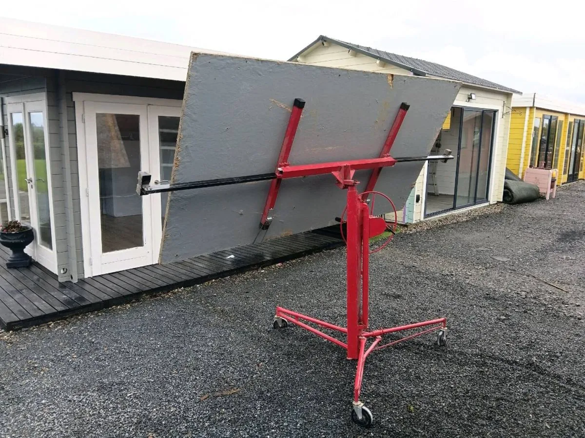 11ft Red Professional Drywall Lifter Panel Hoist J - Image 2