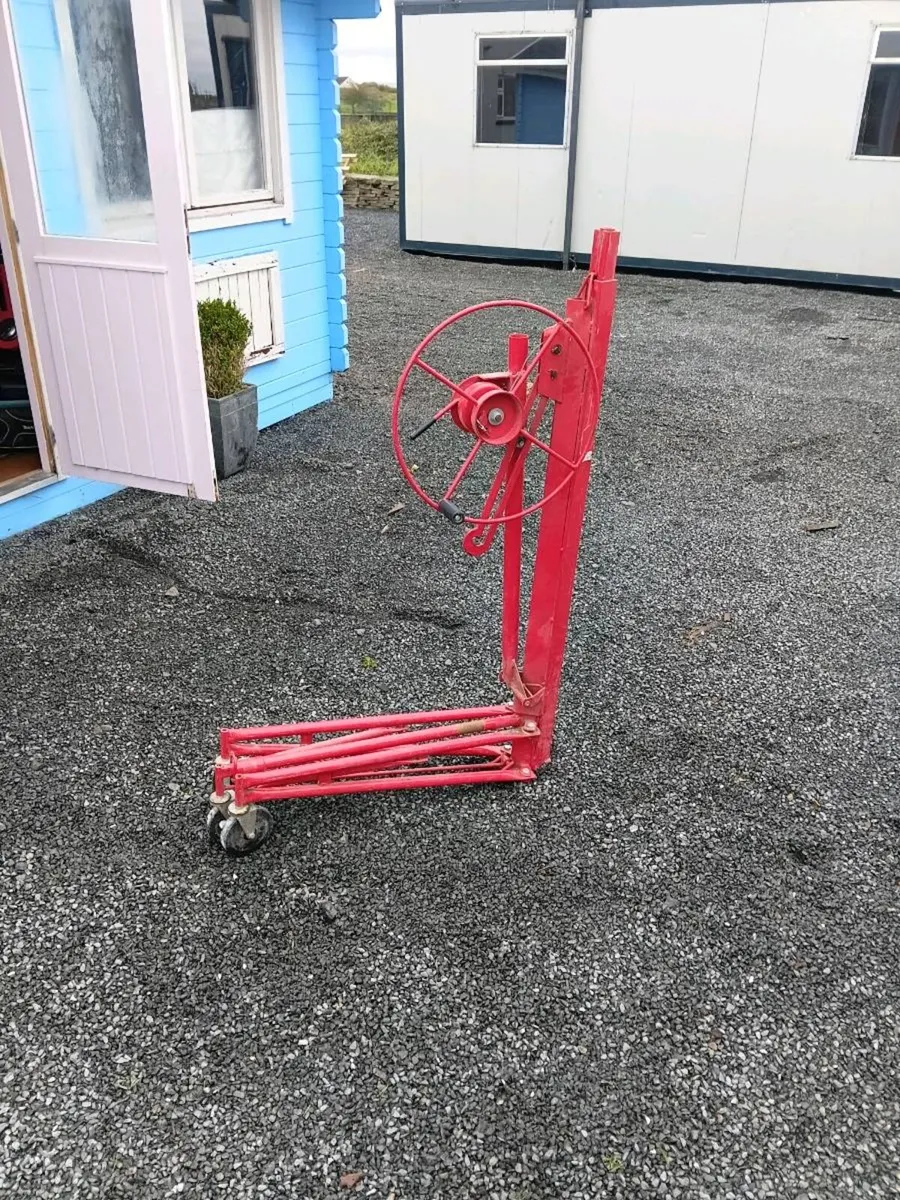 11ft Red Professional Drywall Lifter Panel Hoist J - Image 4