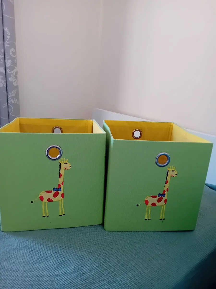 Cube Storage Boxes - Image 1