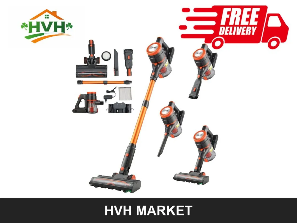 Cordless Stick Vacuum 40kPa, 47min Runtime - Image 1