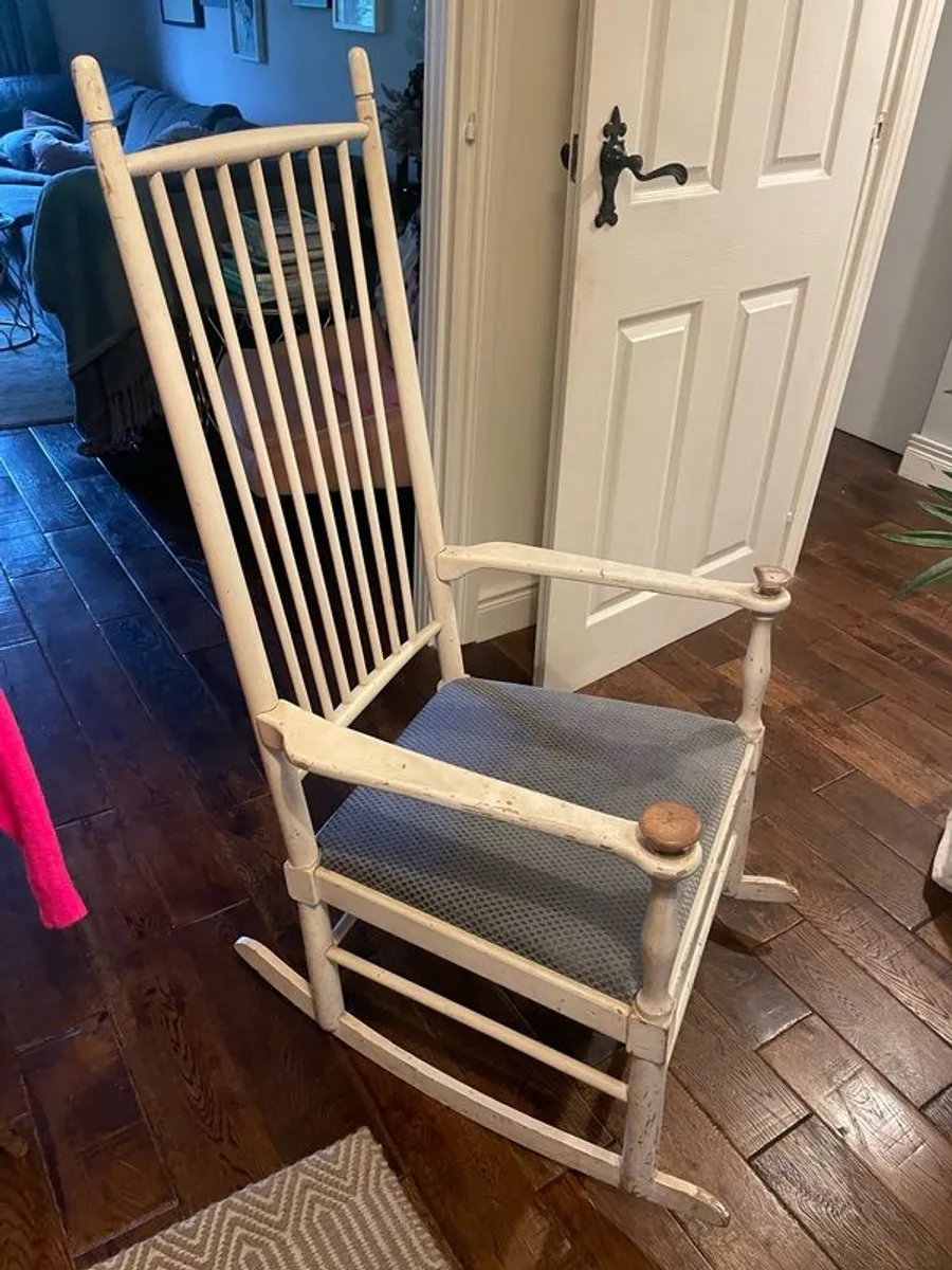 antique rocking chair - Image 1