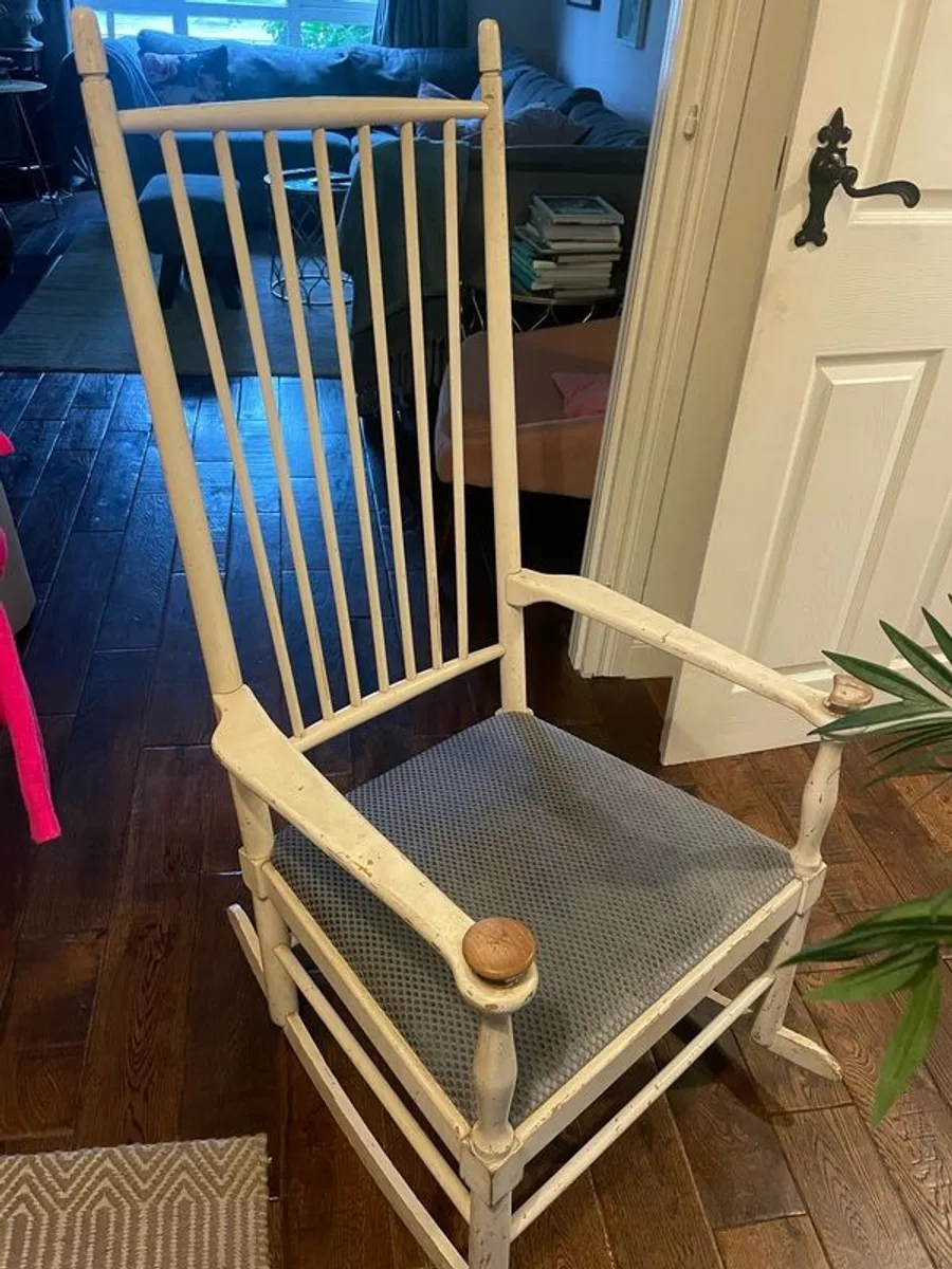 antique rocking chair - Image 2