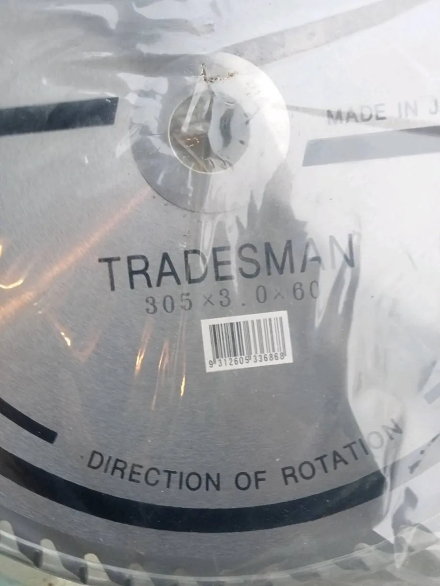 Tungsten carbon tipped Saw blade - Image 2