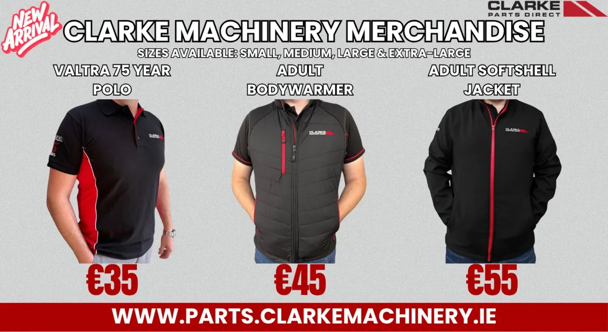 Clarke Machinery Merchandise⭐