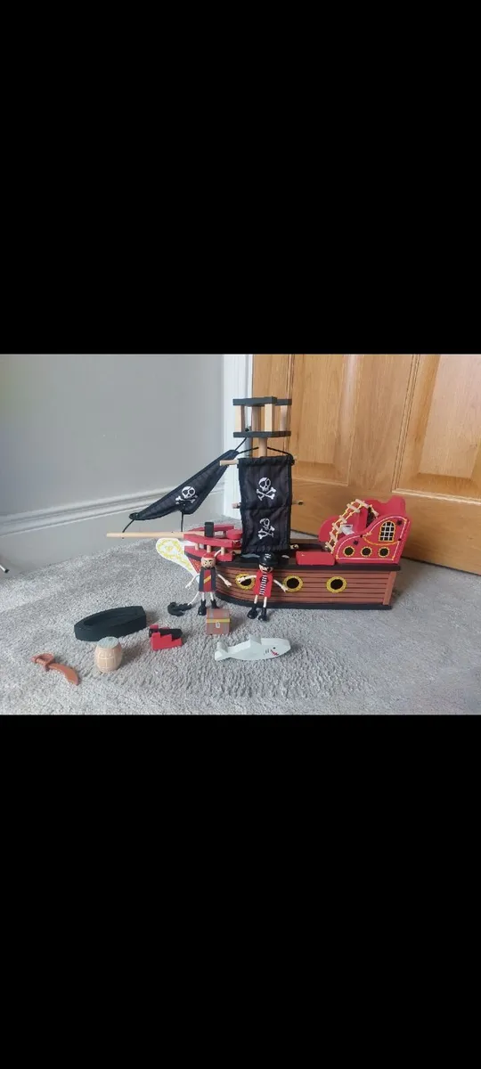 Wooden Pirate Ship