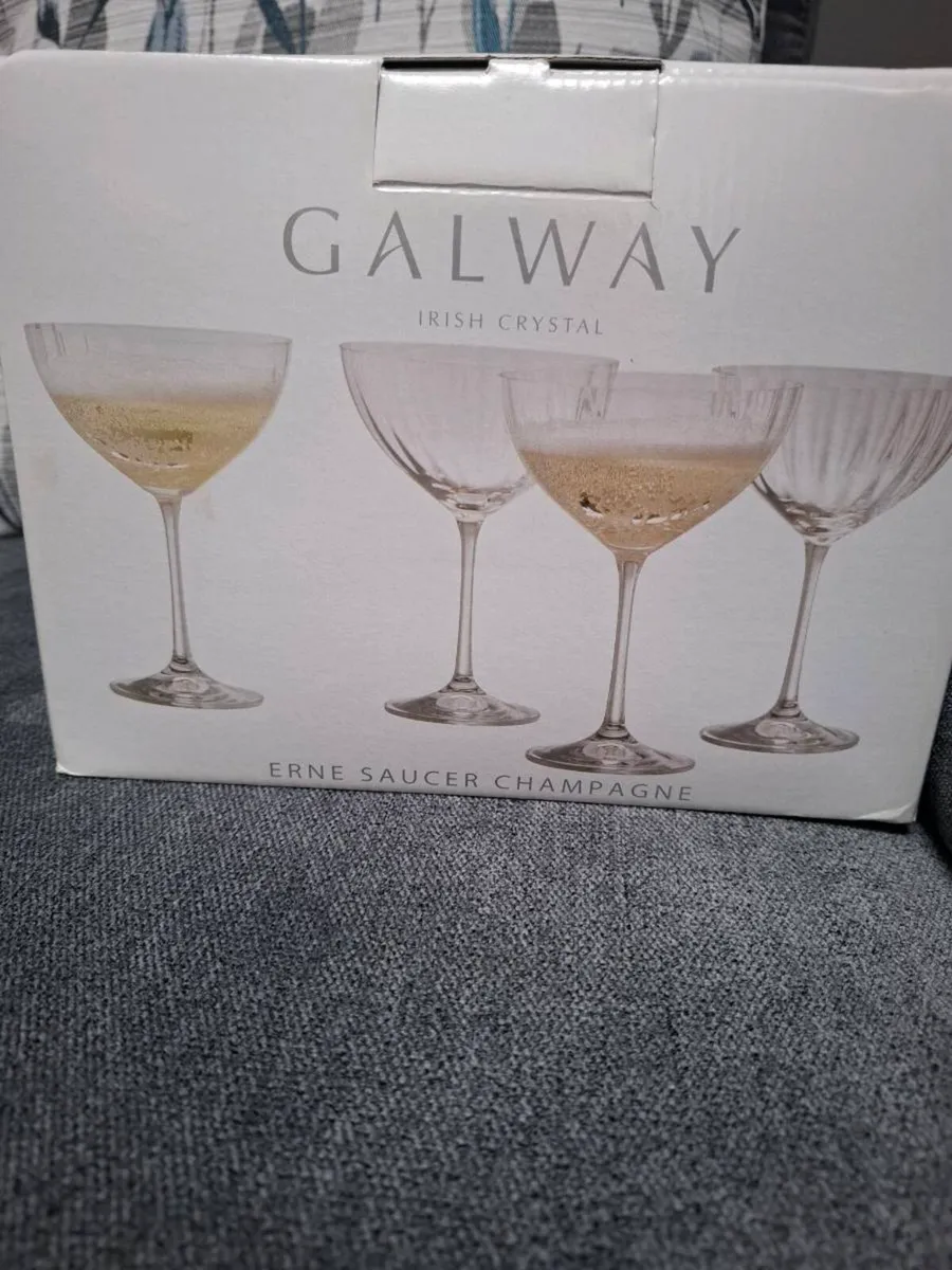 Cocktail tree and 4 Galway crystal glasses - Image 3