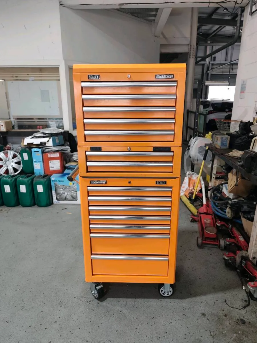 Sealey 3 tier roller tool box - Image 1