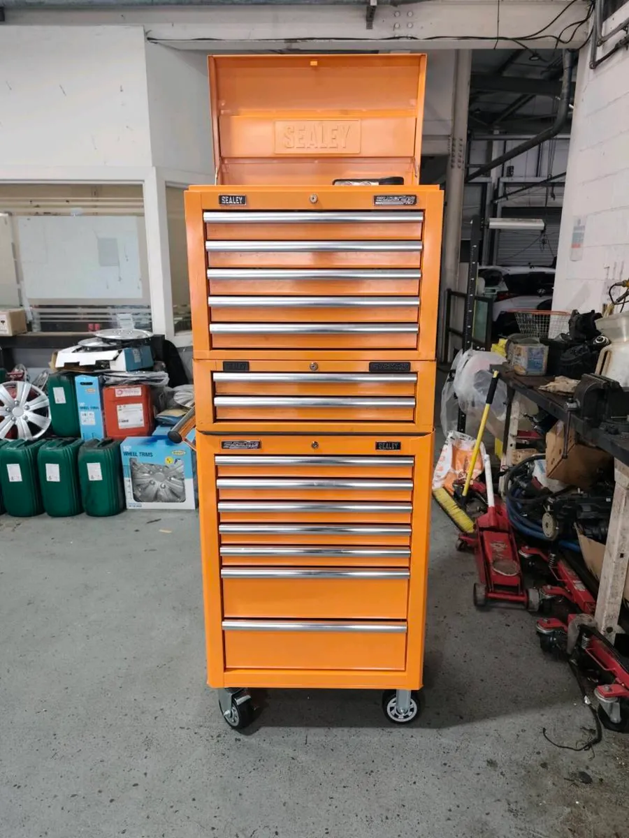 Sealey 3 tier roller tool box - Image 3