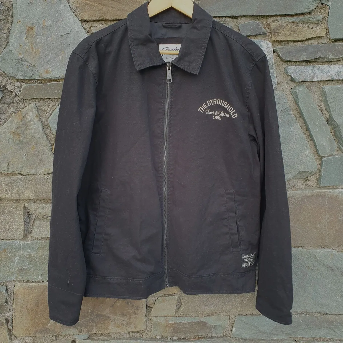 The Stronghold jacket tiger embroidered M black - Image 2