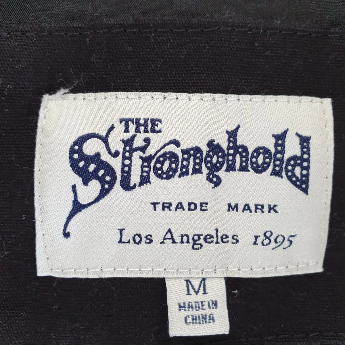 The Stronghold jacket tiger embroidered M black - Image 4